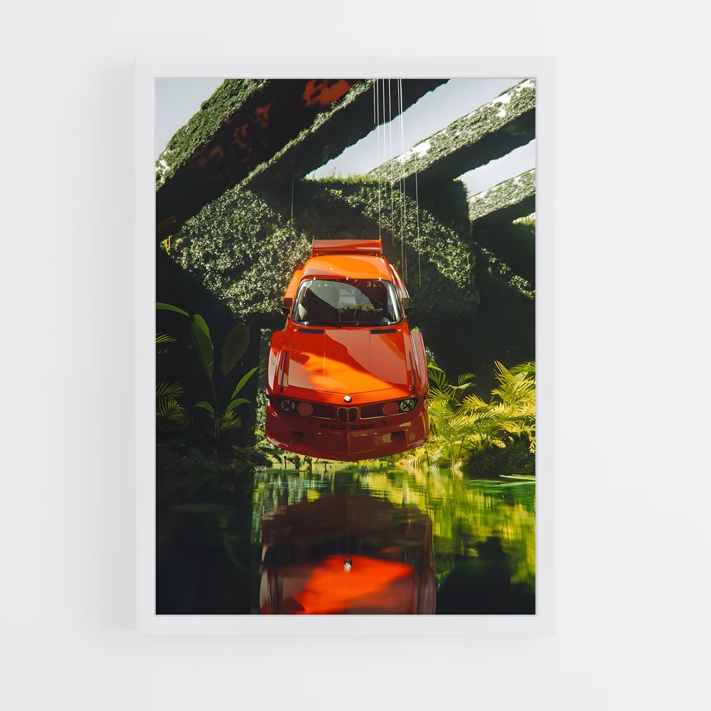 Poster csl virée – affiche BMW (vue 3)